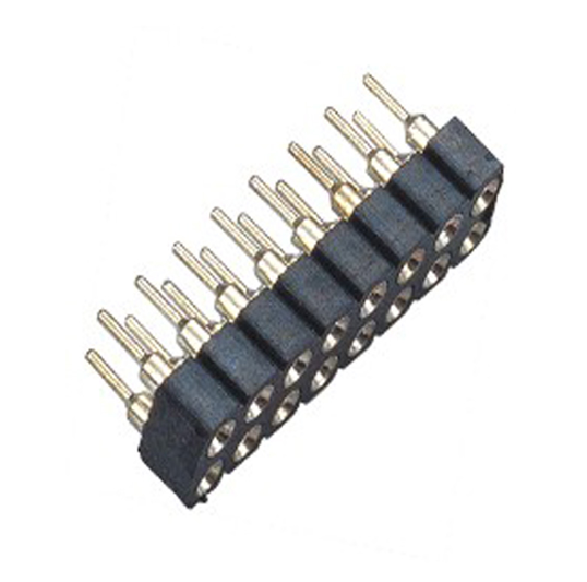 PH2.54mm Machined Pin Header H=3.0 Dual Row  Straight-type Connector 