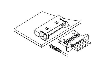 WT125J(51146)Connector 1.25mm Pitch 